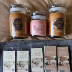 Yankee candles and wax melts