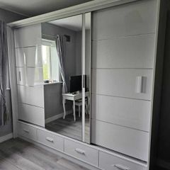Wardrobe SYCYLIA 253cm White