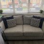 Sofa Set and Footstool Image 2