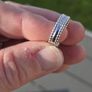 Brand New 9ct White Gold Diamond Eternity Ring Image 8