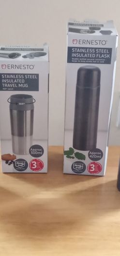 New Insulated Flask and Travel Mug