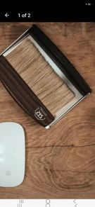 Table Brush & Tray in Beechwood or Thermowood