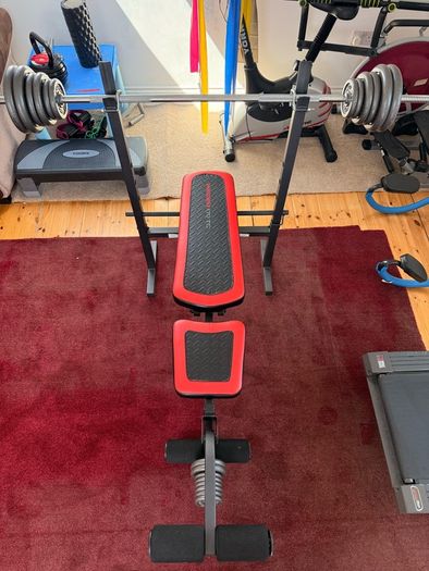 Multi purpose bench with weights