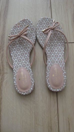 Kate Spade New York Mystic ladies sandals beige/mink/pink size uk 7.5/EU 40/US 9.5