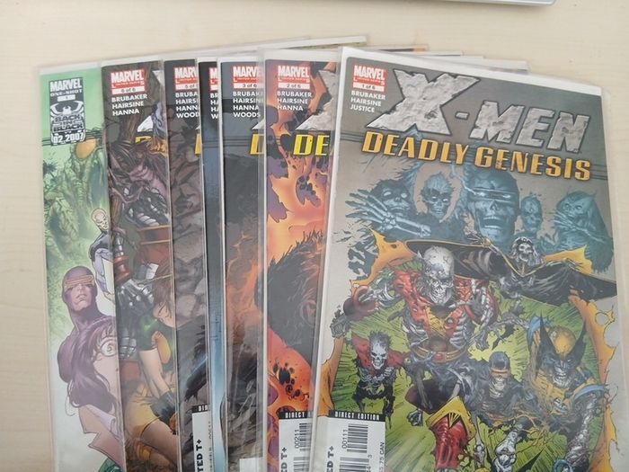 7 x X-Men Deadly Genesis