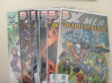 7 x X-Men Deadly Genesis