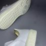 New Adidas Vintage White Leather Cream Gold Image 4