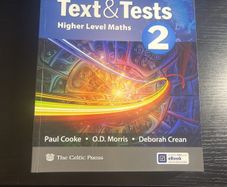 Junior cert Text & Tests higher level maths 2