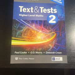 Junior cert Text & Tests higher level maths 2