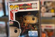 John Cena Signed Autograph WWE Funko Pop 186 The Last Wrestlemania