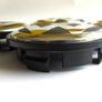 4x VW 65mm Black Chrome logo Volkswagen alloy wheel centre caps cap Hub Cover 65 Image 6