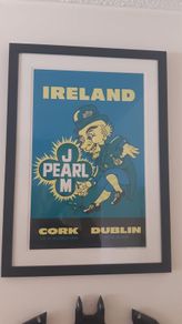 Pearl Jam Irish 1996 Tour Poster