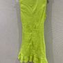 lime green dress Image 4