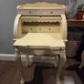 Cream writing desk and chair Image 3