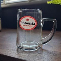 Vintage Phoenix glass half pint