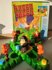 1989 Kongo Bongo  Vintage Action Game untouched inside