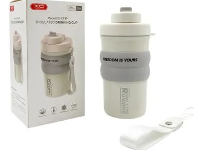 XO Model: XO-CF39 Insulated Drinkling Cup, Hot stays hot, and cold stays cold