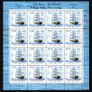 2005 Ireland Tall Ships Waterford Commemorative Stamps Sheetlet Plate 1B1B1B1B Mint Never Hinged (MNH) Image 5