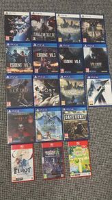 Playstation 5, Playstation 4 and Switch 2 Games