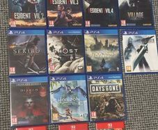 Playstation 5, Playstation 4 and Switch 2 Games