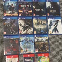 Playstation 5, Playstation 4 and Switch 2 Games