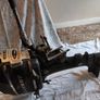 Vintage Mercury Outboard Motor 6hp and Mercury Fuel Tank Image 6