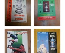 liverpool winning FA Cup Final programmes