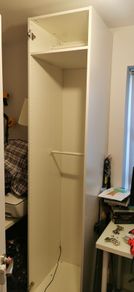 IKEA Pax Wadrobe (50cm width) and Navy Door