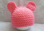 Handmade newborn baby girls and boys hats