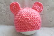 Handmade newborn baby girls and boys hats