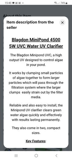 water clarifier