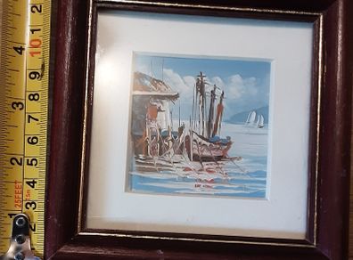 Nice small oil painting