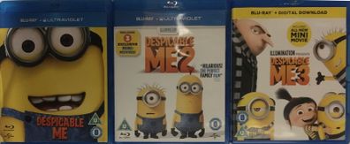 Despicable Me Trilogy (2010-2017) [3xBlu-ray Animated Movies]