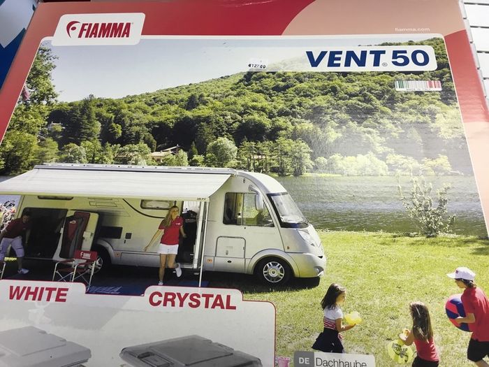 Fiamma 500 skylight crystal