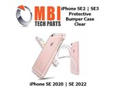 iPhone SE 2020 SE 2022 Silicone Protective Case Gel Clear TPU Back Shock Proof Cover SE2 SE3