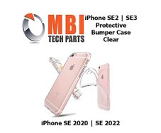iPhone SE 2020 SE 2022 Silicone Protective Case Gel Clear TPU Back Shock Proof Cover SE2 SE3