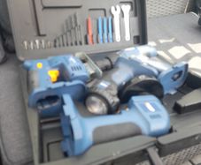 Power Craft 4 Piece Tool set with case