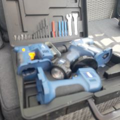 Power Craft 4 Piece Tool set with case