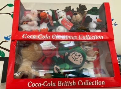 Coca Cola Christmas Teddy Bear Collection