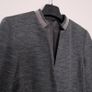 Gustav Grey Textured Blazer Jacket Metallic Trim 10UK/38EU Image 10
