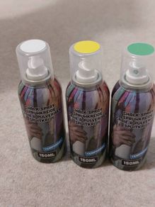 Chalk spray