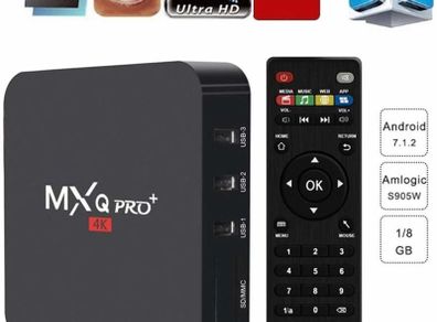 New MXQ PRO Smart TV Box Amlogic 64Bit Android