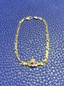 Sterling Silver Claddagh Bracelet