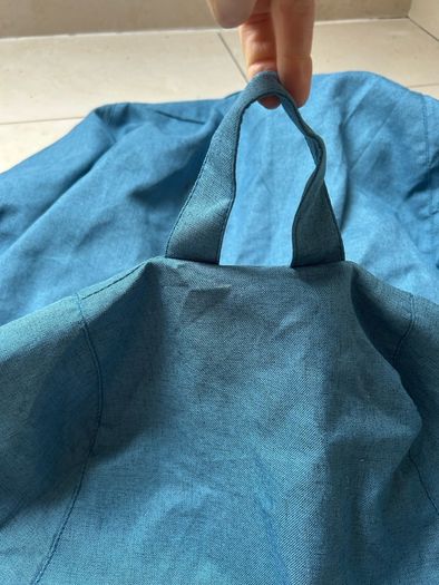 NEW large bean bag cover with zip & top carry handle