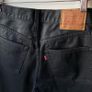 Levis 501 Wax Coated Straight Leg Jeans W27 L30 Image 7