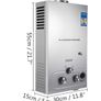 Available in 6L, 8L, 10L, 12L, 16L, 18L Tankless Gas Water Heater Image 2