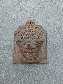 Antique Advertising Plaque