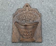 Antique Advertising Plaque
