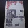 Accumulation of Irish old stamps on 14 loose pages Image 2