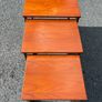 Retro vintage Nest of Tables by McIntosh furniture Scotland c1970 Image 3
